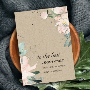 PLACEMENT CARTE DE REMORQUAGE FLORALE MOM KRAFT BLUSH