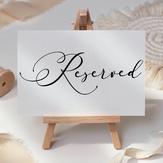 Placement Carte de réservation de mariage simple moderne noi (Créateur téléchargé)