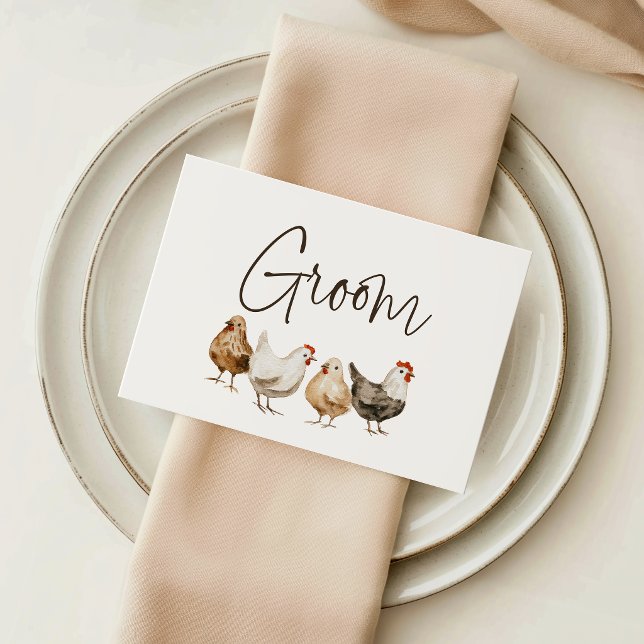 Placement Carte de réservation pour le marié de mariage de p (Créateur téléchargé)