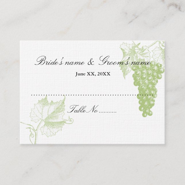 Placement Carte de siège du client (Devant)