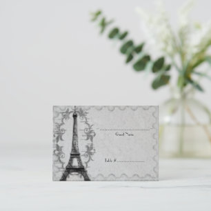 Placement Carte de siège Grey Paris Grunge