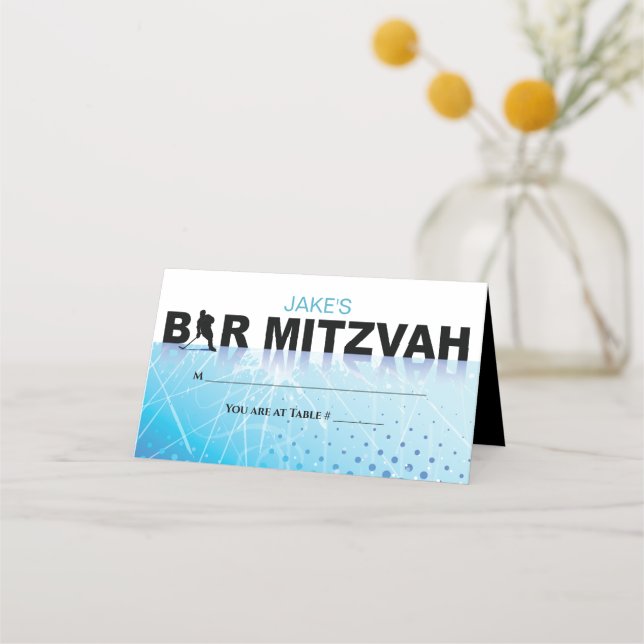 Placement Carte de siège ICE HOCKEY Escort Numéro de table (Devant)