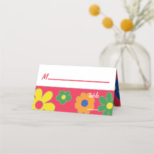 Placement Carte de table à thème Bar ou Bat Mitzvah des anné