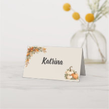 Carte de table de Thanksgiving à la ferme rustique