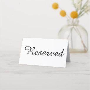 Placement Carte de table pliée pour événement de mariage rés