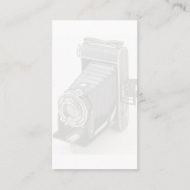 Placement Carte de visite photographe (Devant)