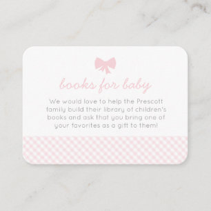 Placement Carte d'enceinte de douche rose en vichy