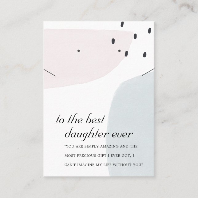 PLACEMENT CARTE D'ÉQUIPEMENT DE LA FILLE DE BRUH ABSTRAITE (Devant)