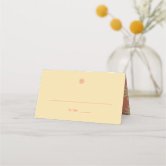 Placement Carte Mariage de marguerite