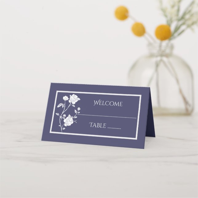 Placement Carte Rose de la Marine (Devant)
