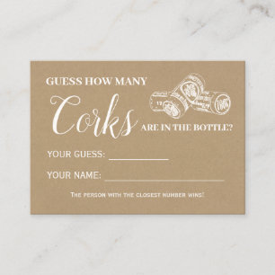 Placement Combien de bouchons anglais espagnol carte de jeu 