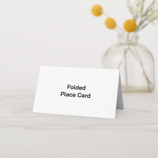 Placement Créez Votre Propre Carte Pliée de Promotion de Mar (Devant)