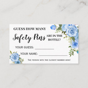 Placement Fleurs Bleues Combien De Pins De Sécurité Carte De
