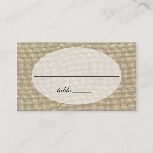 Placement Floral Style dentelle Carte de lieu design (Devant)