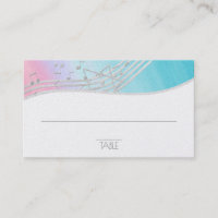 Music Bar Mitzvah Carte de siège