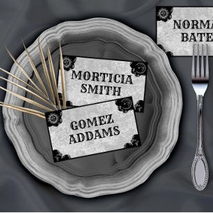 Placement Planche Spirite Vintage, Carte de Table Pliée Goth