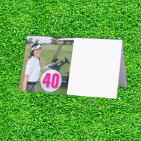 PNK LADY Golf Plans de la partie pliée Carte de pl