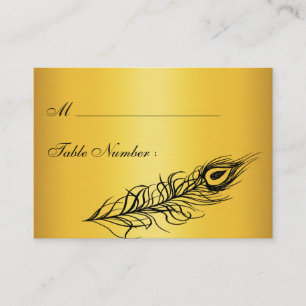 Placement Secouer vos plumes de queue Carte Place (or)