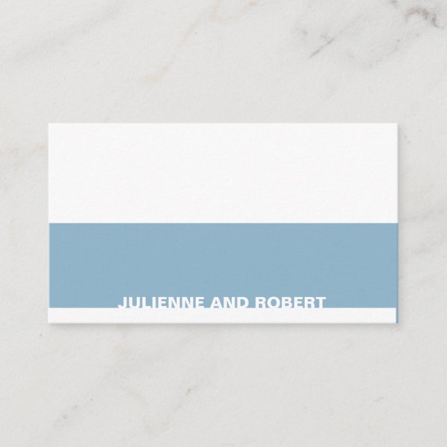 Placement Seulement toi | Carte de Mariage pliée moderne (Devant)