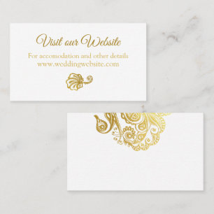 Placement Site Web de mariage élégant Insérer une carte