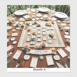 Placer les autocollants de carte pour l'affectatio