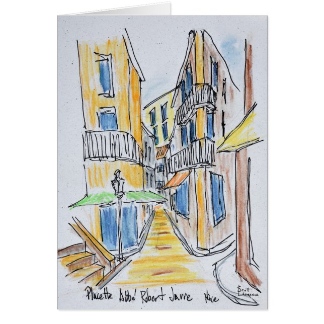 Placette Abbe Robert Jarred | Vieux Nice, France (Devant)