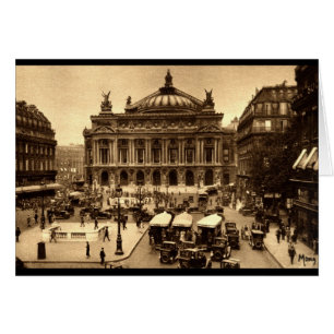 Placez de l'Opera, cru de Paris France c1925