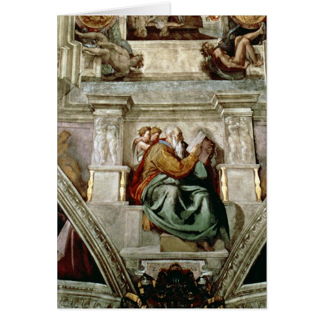 Plafond de chapelle de Sistine, 1508-12 (Devant)