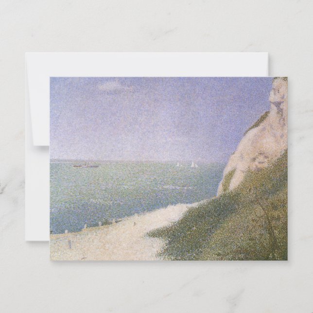 Plage à Honfleur par Georges Seurat, Art ancien (Devant)