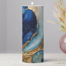 Plage Abstraite Gold-Navy