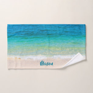 Plage agréable (avec le nom personnalisé)