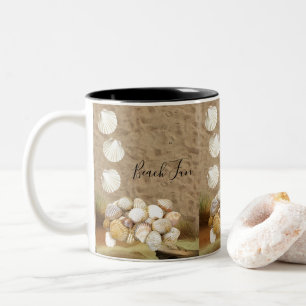Plage Amusants Clams Sand Mug