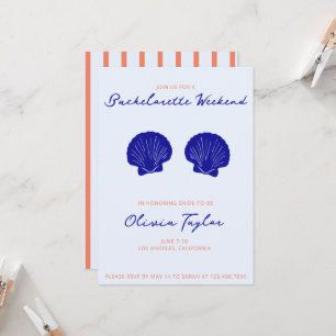 Plage Bachelorette Invitation