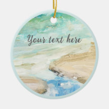 Plage calme Ornement côtier