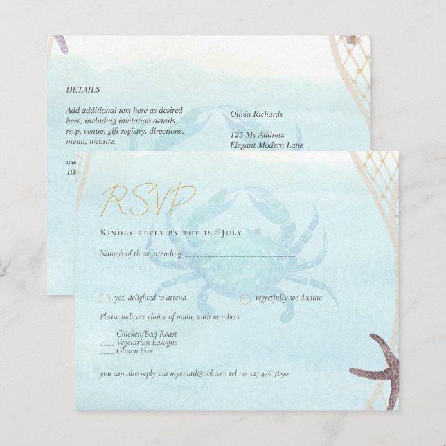 Plage côtière tropicale Destination Mariage (Devant / Derrière)