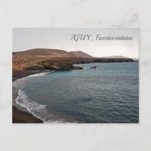 Plage d'Ajuy Fuerteventura - carte postale