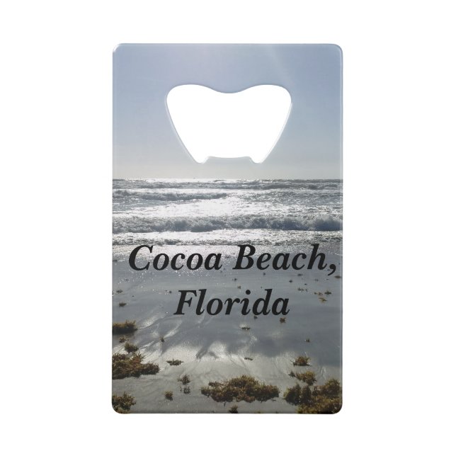 Plage de cacao, Florida Bottle Opener (Devant)