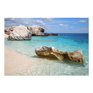 Plage de Cala Mariolu, copie de photo de la