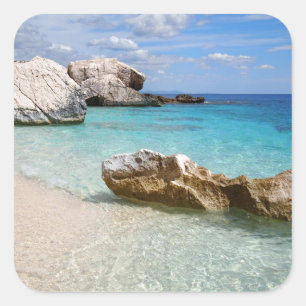 Plage de Cala Mariolu, Sardaigne autocollant