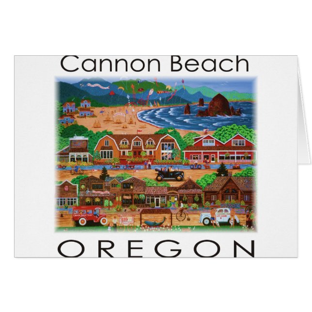 Plage de Cannon ~ Oregon (Devant horizontal)