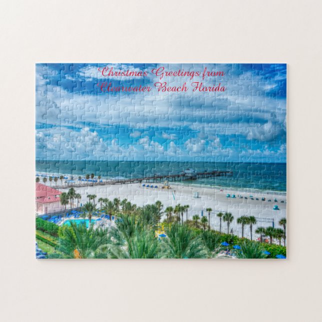 Plage de Clearwater Floride. Puzzle (Horizontal)