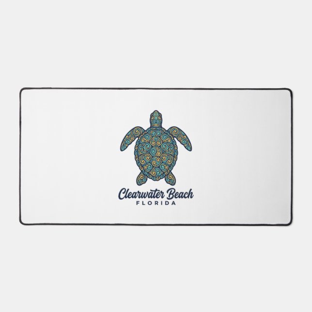 Plage de Clearwater Floride Tortue de mer Concepti (Recto)