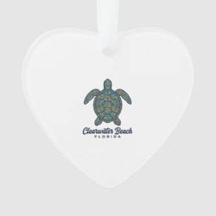 Plage de Clearwater Floride Tortue de mer Concepti