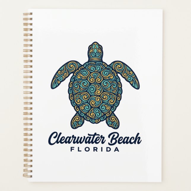 Plage de Clearwater Floride Tortue de mer Concepti (Devant)