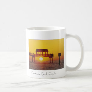Plage de Clearwater, tasse de café de la Floride