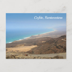 Plage de Cofete Fuerteventura - carte postale