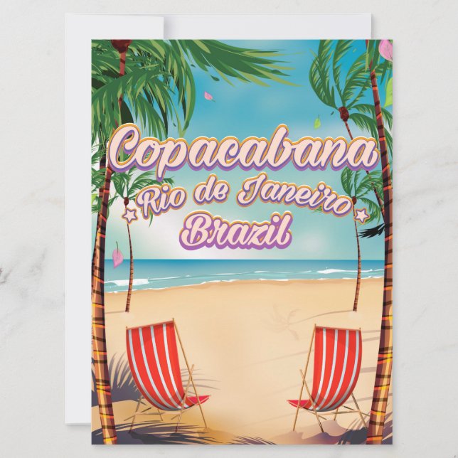 Plage de Copacabana, Rio de Janeiro (Devant)