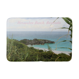 Plage de fer à cheval, tapis de bain Bermudes