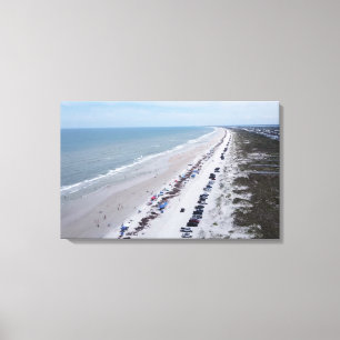 Plage de Floride Photo Anastasia île toile