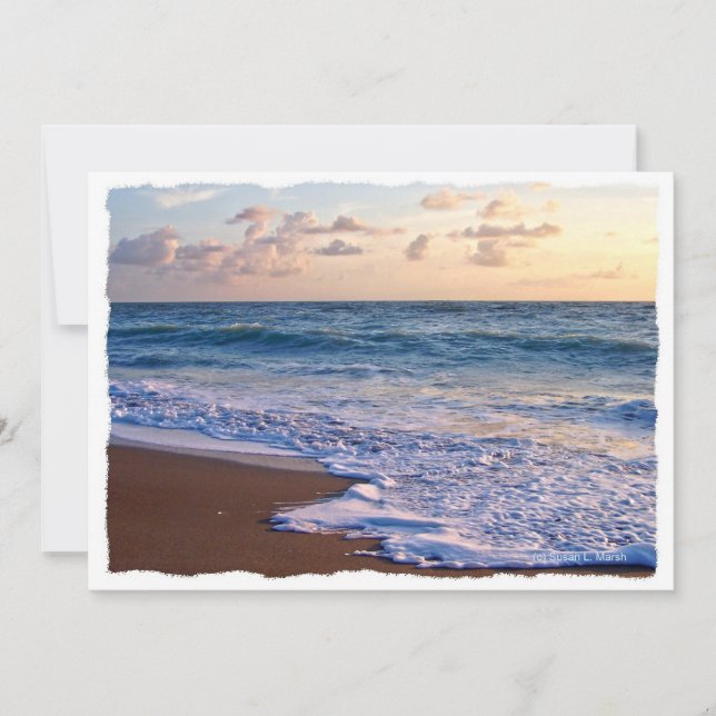 Plage de Floride saturée au lever du soleil (Devant)